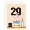 New Ginger P Designs 29 Again Birthday Card