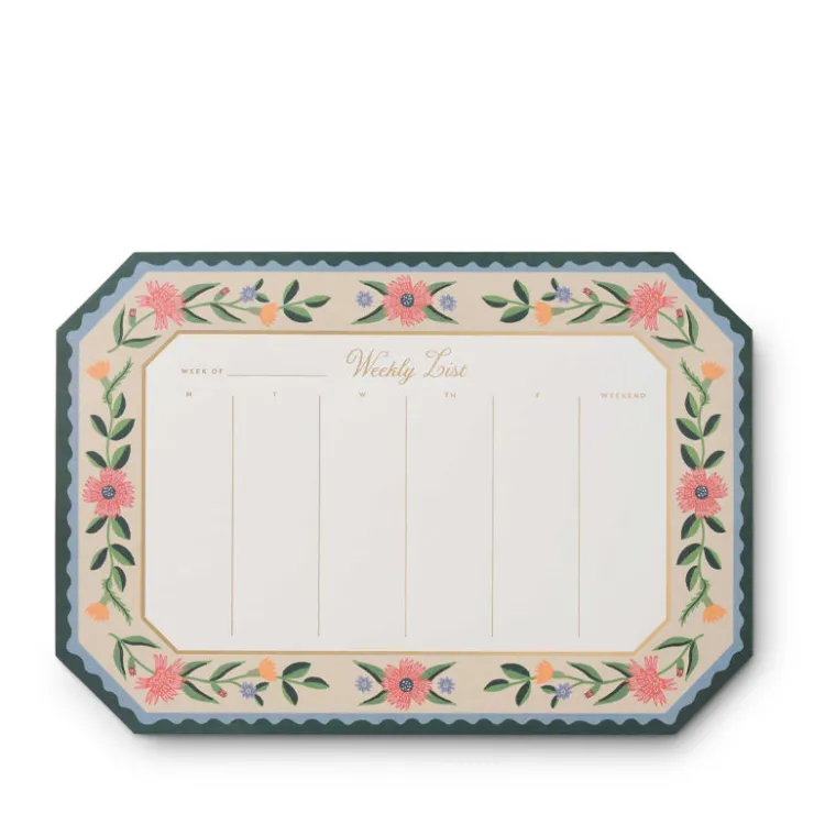 Online RIFLE PAPER CO. Aster Weekly Desk Pad