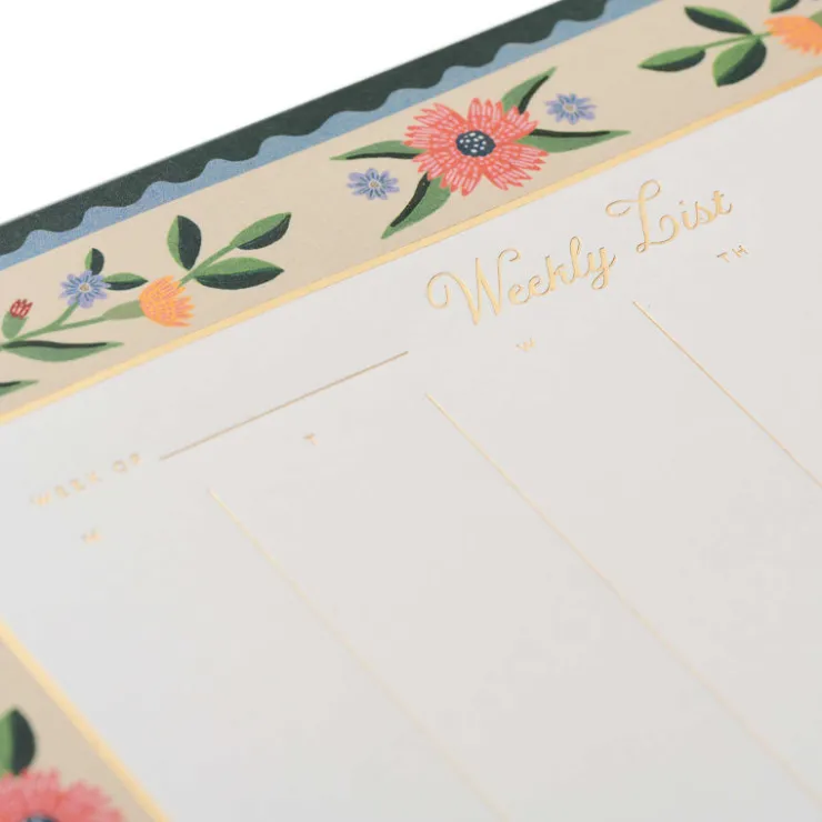 Online RIFLE PAPER CO. Aster Weekly Desk Pad