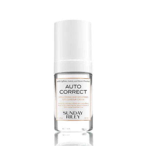 Sunday Riley Auto Correct Box Best SUNDAY RILEY Auto Correct Brightening & Depuffing Eye Contour ...