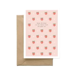 Fashion Spaghetti & Meatballs Bad*ss Good*ss Birthday Card