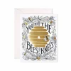 Sale RIFLE PAPER CO. Bee's Knees Greeting Card