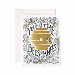 Sale RIFLE PAPER CO. Bee's Knees Greeting Card