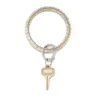 Fashion OVENTURE Big O Key Ring - Gold Rush Croc
