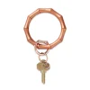 Sale OVENTURE Big O Key Ring - Rose Gold Bamboo