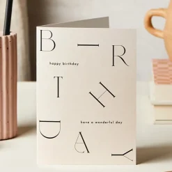 Clearance Katie Leamon Birthday Tumble Card