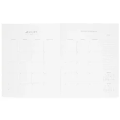 Outlet Sugar Paper 2025-2026 Black Scatter Dot Monthly Academic Planner