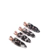 Best KITSCH Black Terrazzo Creaseless Clips