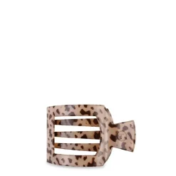 Clearance TELETIES Blonde Tortoise Flat Square Clip
