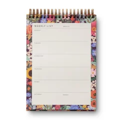 New RIFLE PAPER CO. Blossom Desktop Weekly Planner