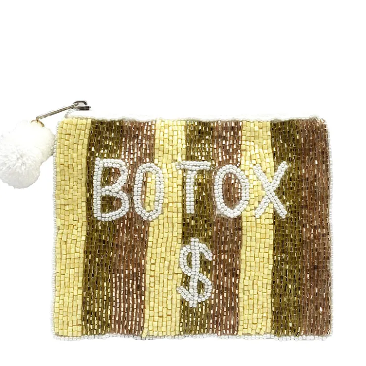 Clearance La Chic Designs Botox $ Beaded Coin Pouch