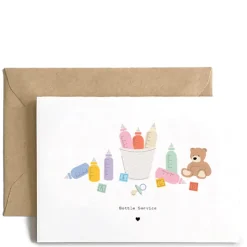 Online Spaghetti & Meatballs Bottle Service Card