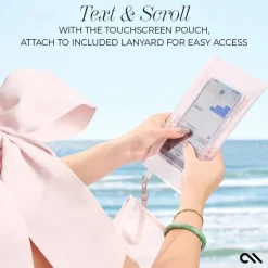 Hot Case-Mate Bow Beach Tote w/ Phone Pouch