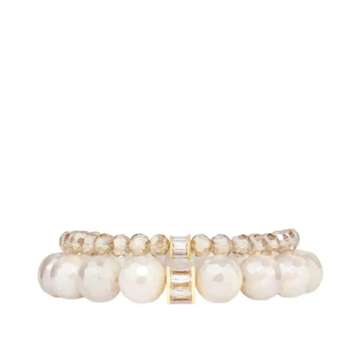 Online BUDHAGIRL Capiz Bracelet Set