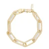 Clearance Melinda Maria Carrie Pavè Chain Link Bracelet