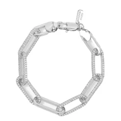 Clearance Melinda Maria Carrie Pavè Chain Link Bracelet