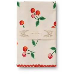 Fashion RIFLE PAPER CO. Cherries Tea Towel