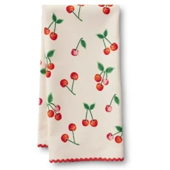 Fashion RIFLE PAPER CO. Cherries Tea Towel