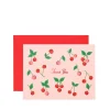 Sale RIFLE PAPER CO. Cherries Thank You Card