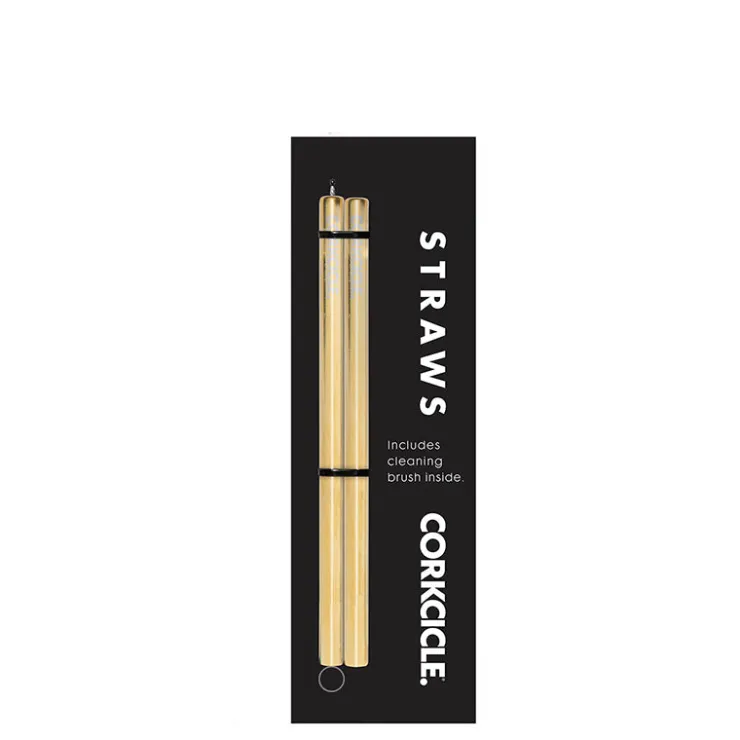 Hot Corkcicle Cocktail Straw 2-Pack