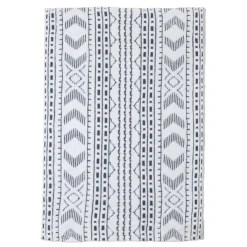 Sale Barefoot Dreams CozyChic Artisan Throw Beach Rock/CreamSmokey Blue/Pearl