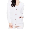 Sale Barefoot Dreams CozyChic® Lite Rib Pocket Cardigan - Primrose
