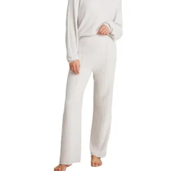 Online Barefoot Dreams CozyChic Lite® Wide Leg Seamed Pant AlmondBlack