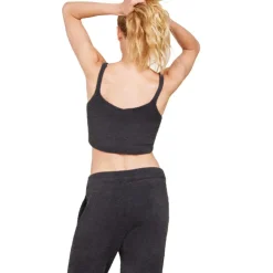 Sale Barefoot Dreams CozyChic® Luxe Cropped Cami PearlCarbon