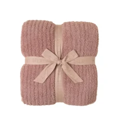 Sale Barefoot Dreams CozyChic Ribbed Throw PearlOliveDove GrayTerra