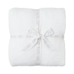 Clearance Barefoot Dreams CozyChic Throw CreamGraphitePinkStoneCarbonDeep TaupeMidnight TealOysterPearlWillowMoonbeam