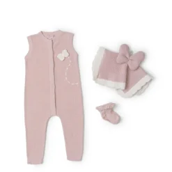 Fashion Barefoot Dreams CozyChic Ultra Lite® Baby Butterfly Onesie Set