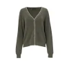 New Barefoot Dreams CozyChic® Ultra Lite Contrast Ribbed Cardigan