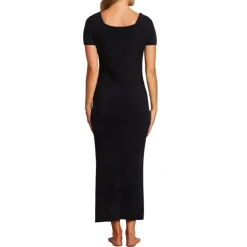 Discount Barefoot Dreams CozyChic Ultra Lite® Ribbed Short Sleeve Dress