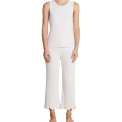 Fashion Barefoot Dreams CozyChic Ultra Lite® Scallop Cropped Pant