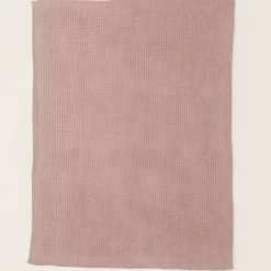 Fashion Barefoot Dreams CozyChic Waffle Throw WillowCreamBeach