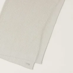 Fashion Barefoot Dreams CozyChic Waffle Throw WillowCreamBeach