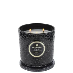 Hot Voluspa Crisp Champagne Luxe Candle