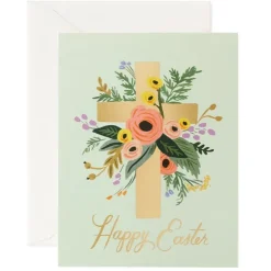 Fashion RIFLE PAPER CO. Cross Easter Card