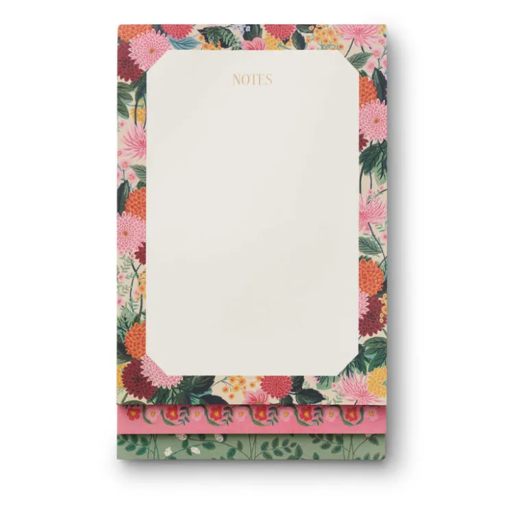 New RIFLE PAPER CO. Dahlia Tiered Notepad