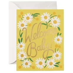 Clearance RIFLE PAPER CO. Daisy Baby Card