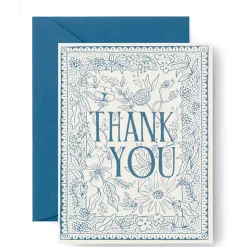 Online RIFLE PAPER CO. Delft Thank You Card
