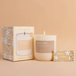 New NCLA Beauty Digital Detox (Jasmine Bliss) Soy Wax Candle
