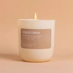 New NCLA Beauty Digital Detox (Jasmine Bliss) Soy Wax Candle