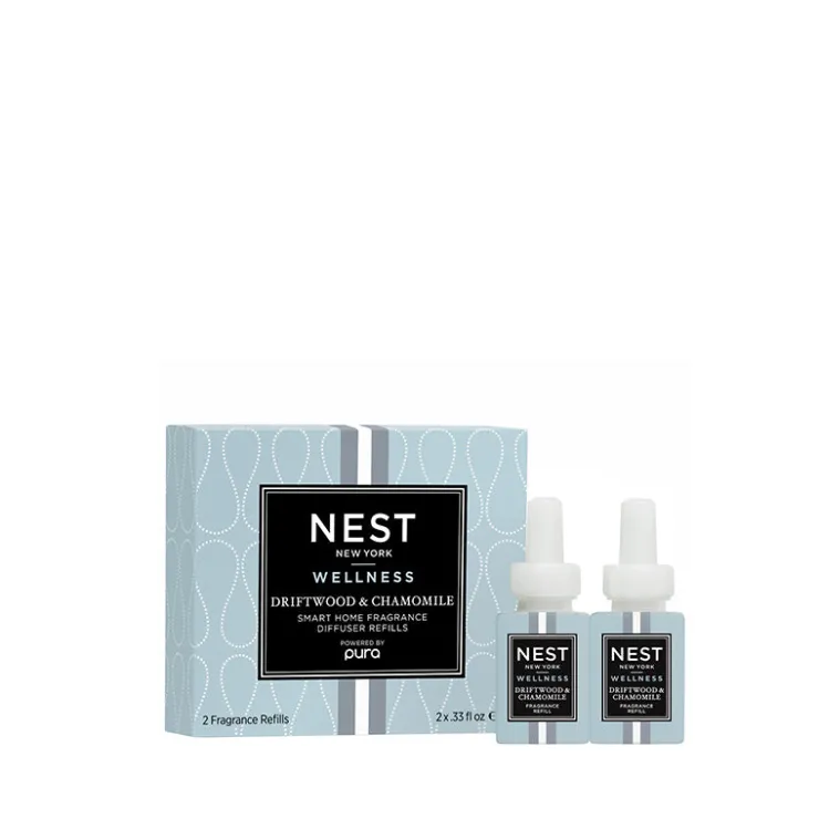 New NEST FRAGRANCES Driftwood & Chamomile PURA Smart Home Diffuser Refill