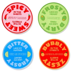 Discount Tart by Taylor Drinks on Me Coaster Set