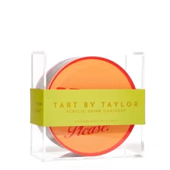 Discount Tart by Taylor Drinks on Me Coaster Set