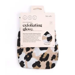 Discount KITSCH Eco-Friendly Exfoliating Glove - Leopard
