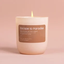 Sale NCLA Beauty Escape To Paradise (Coconut Vanilla) Soy Wax Candle