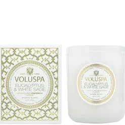 Hot Voluspa Eucalyptus & White Sage Classic Candle
