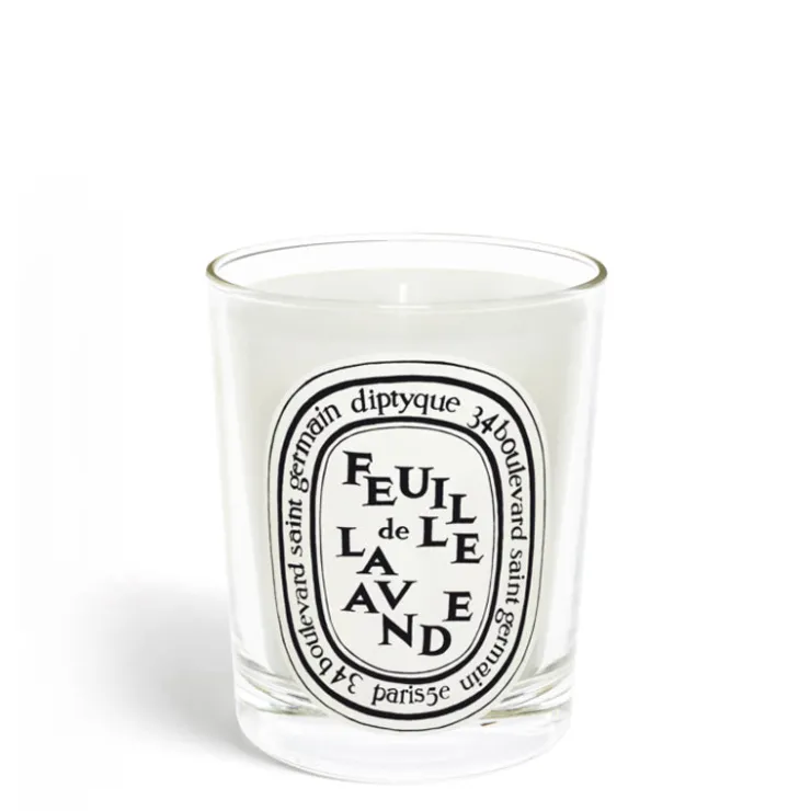 Hot Diptyque Feuille de Lavande (Lavender Leaf) Classic Candle